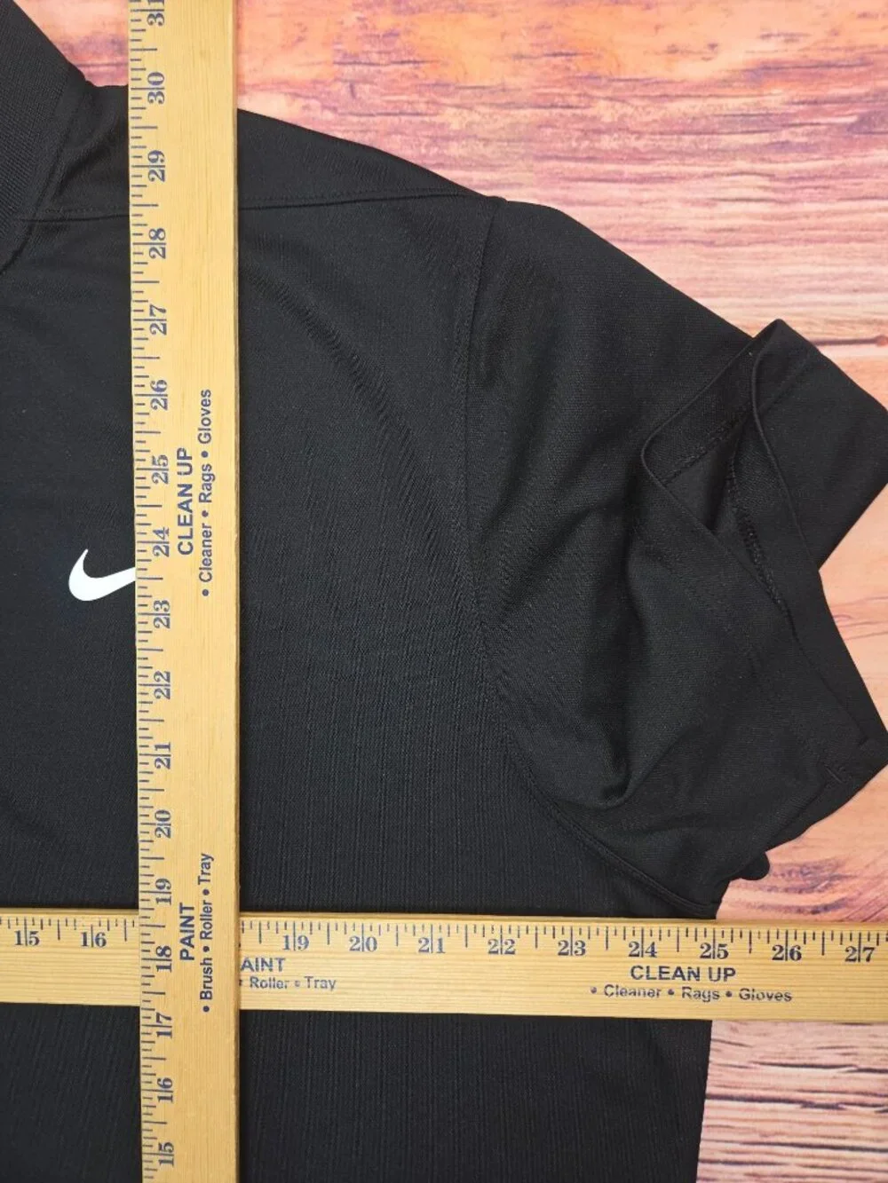 Nike Dri-Fit Mens Standard Fit Black Polo XL - Baseball Collar